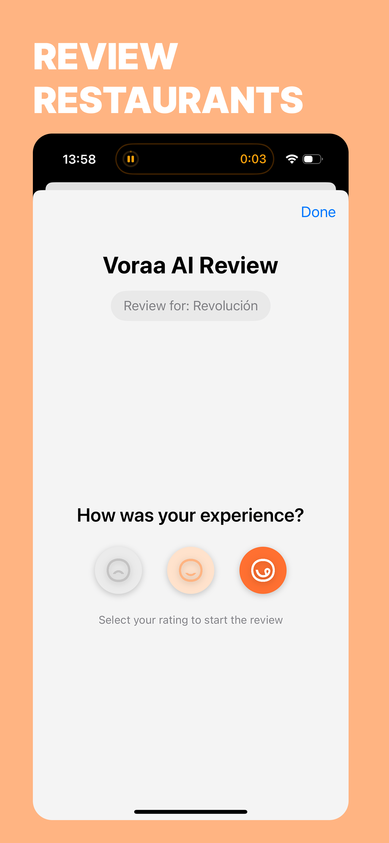 VoraaAI App Screenshot 2